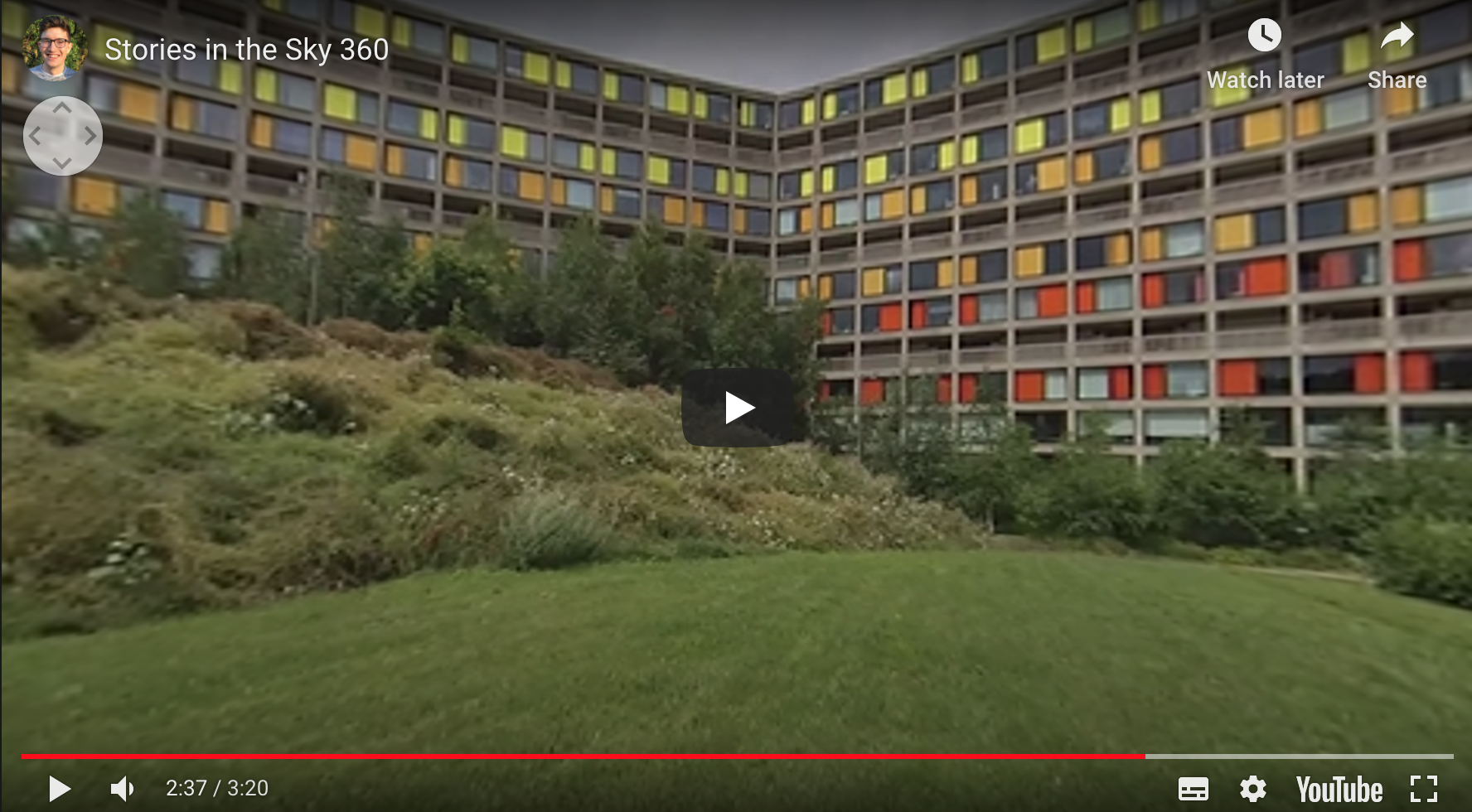 360 Video of Park Hill Flats
